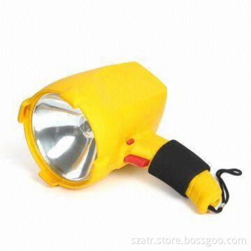 Cordless Spotlight with Built-in Rechargeable Battery/Halogen Bulb